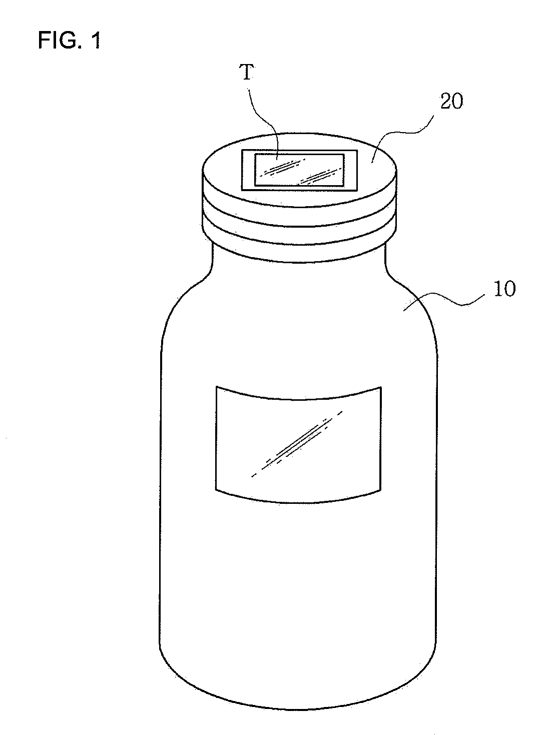 Container lid with a RFID tag