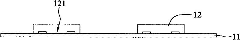 Package of embedded chip and manufacturing method thereof