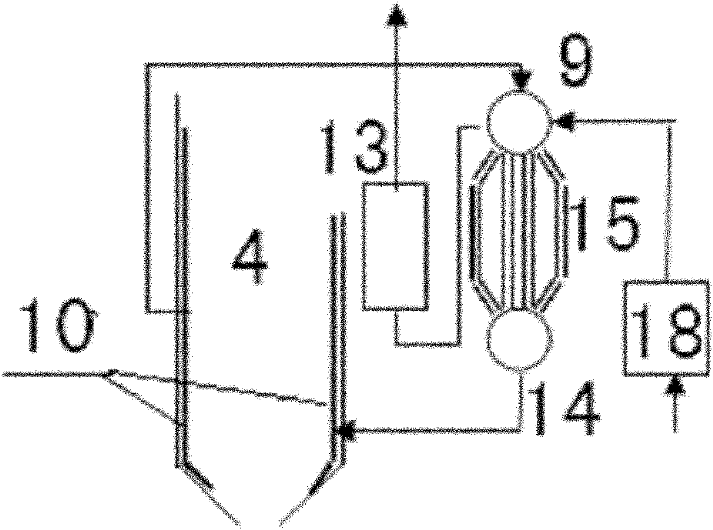 Vertical industrial pulverized coal boiler system