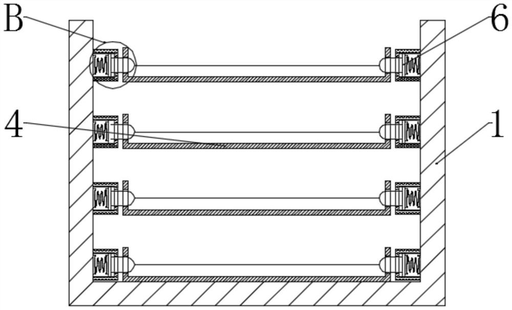 Lithium battery module transfer device and implementation method thereof