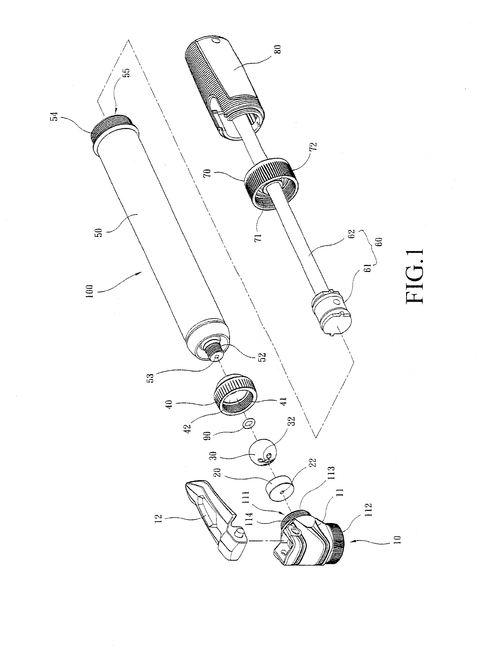 Bicycle Pump with Universal Head