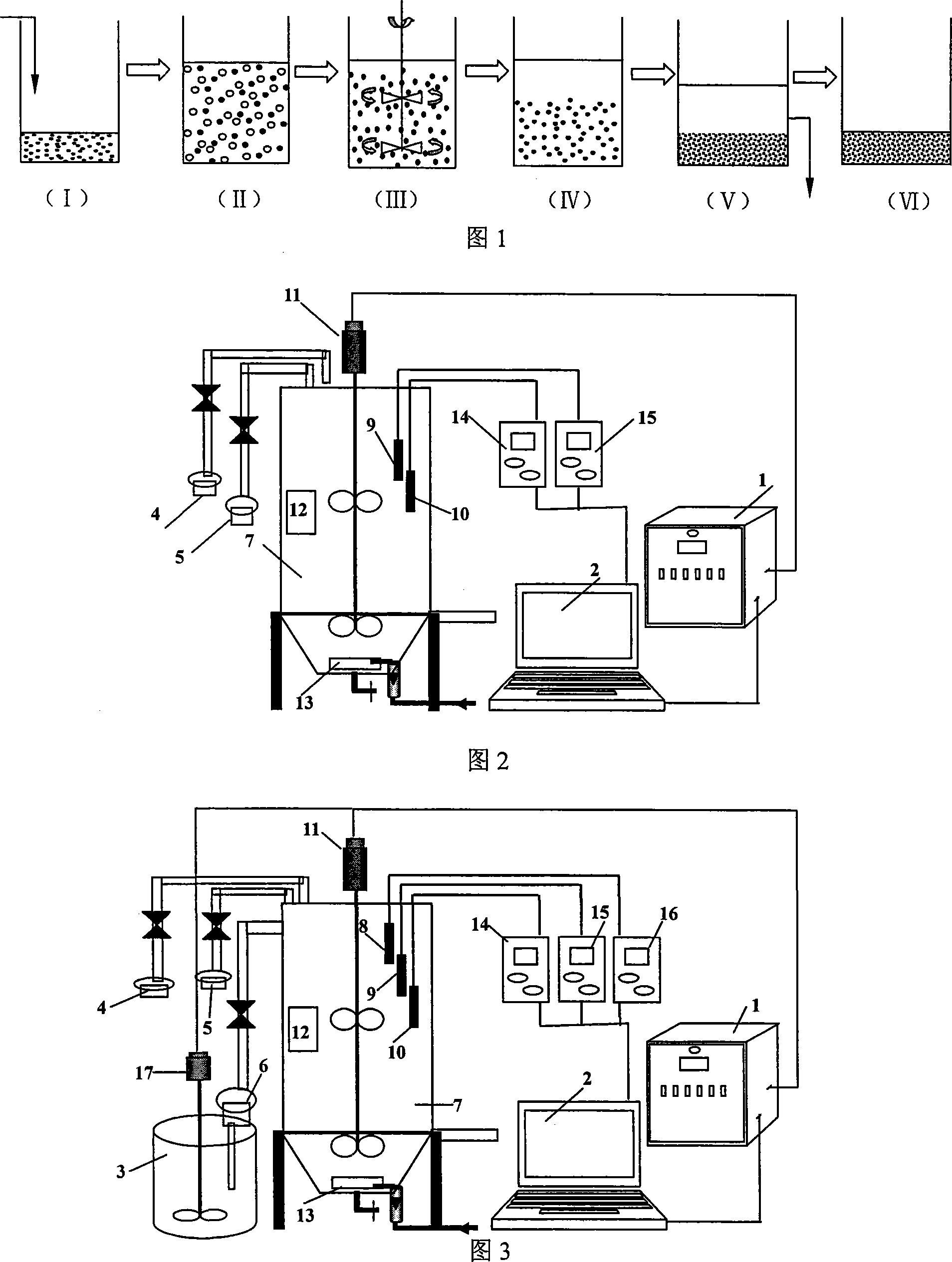 Device and method for quickly realizing short range biological denitrification by salinity suppressing combined with fuzzy control