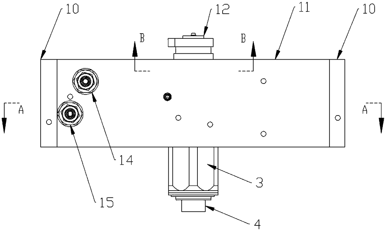 Air cylinder structure and locomotive