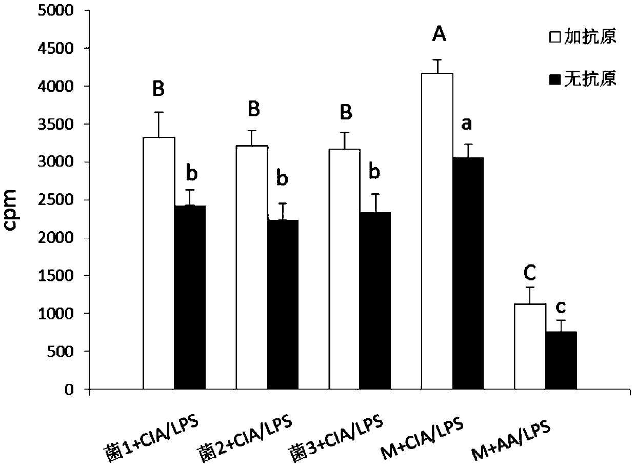 Application of Parabacteroides faecalis in the treatment or prevention of rheumatoid arthritis or related diseases