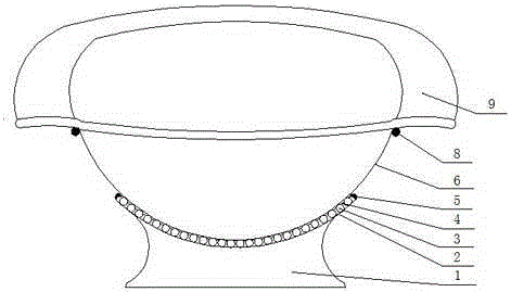 Flexibly combined and changed tumbler leisure chair