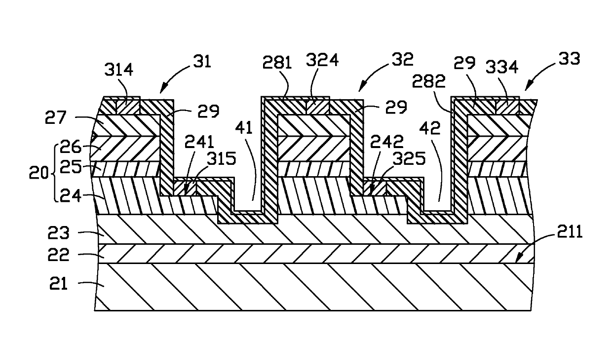 Light-emitting diode and formation method thereof