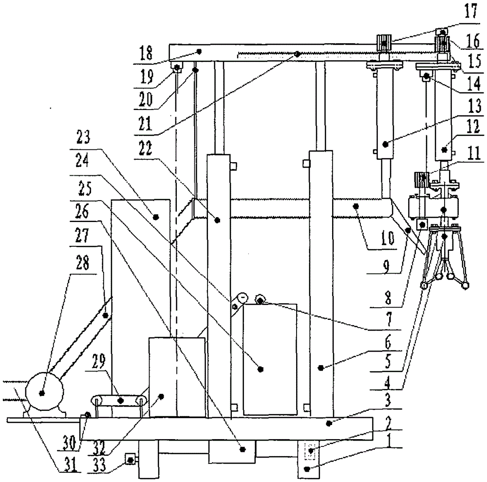 A fully automatic intelligent wall-laying machine