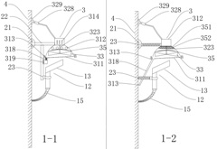 Water vapor treatment part, shower head and cleaning system