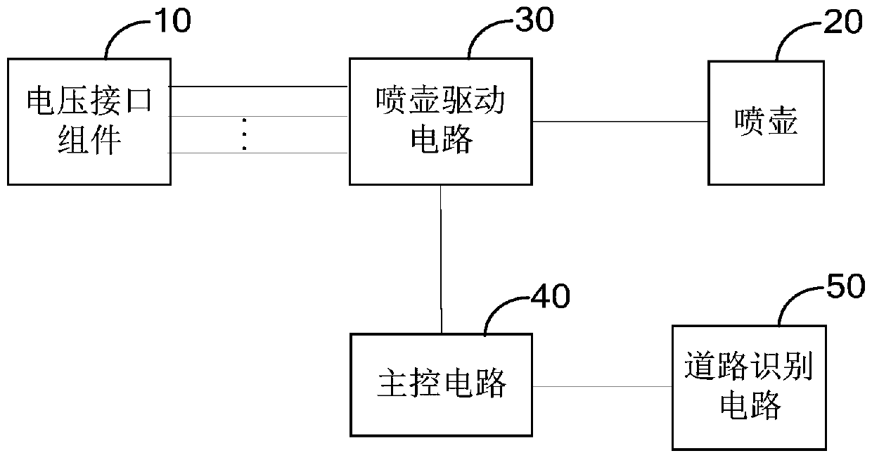 Watering can control circuit, watering can control device and robot