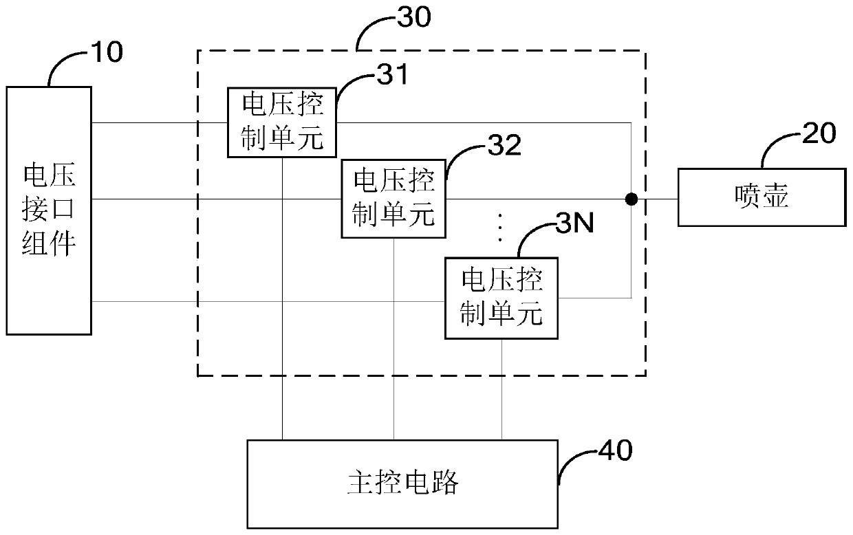 Watering can control circuit, watering can control device and robot