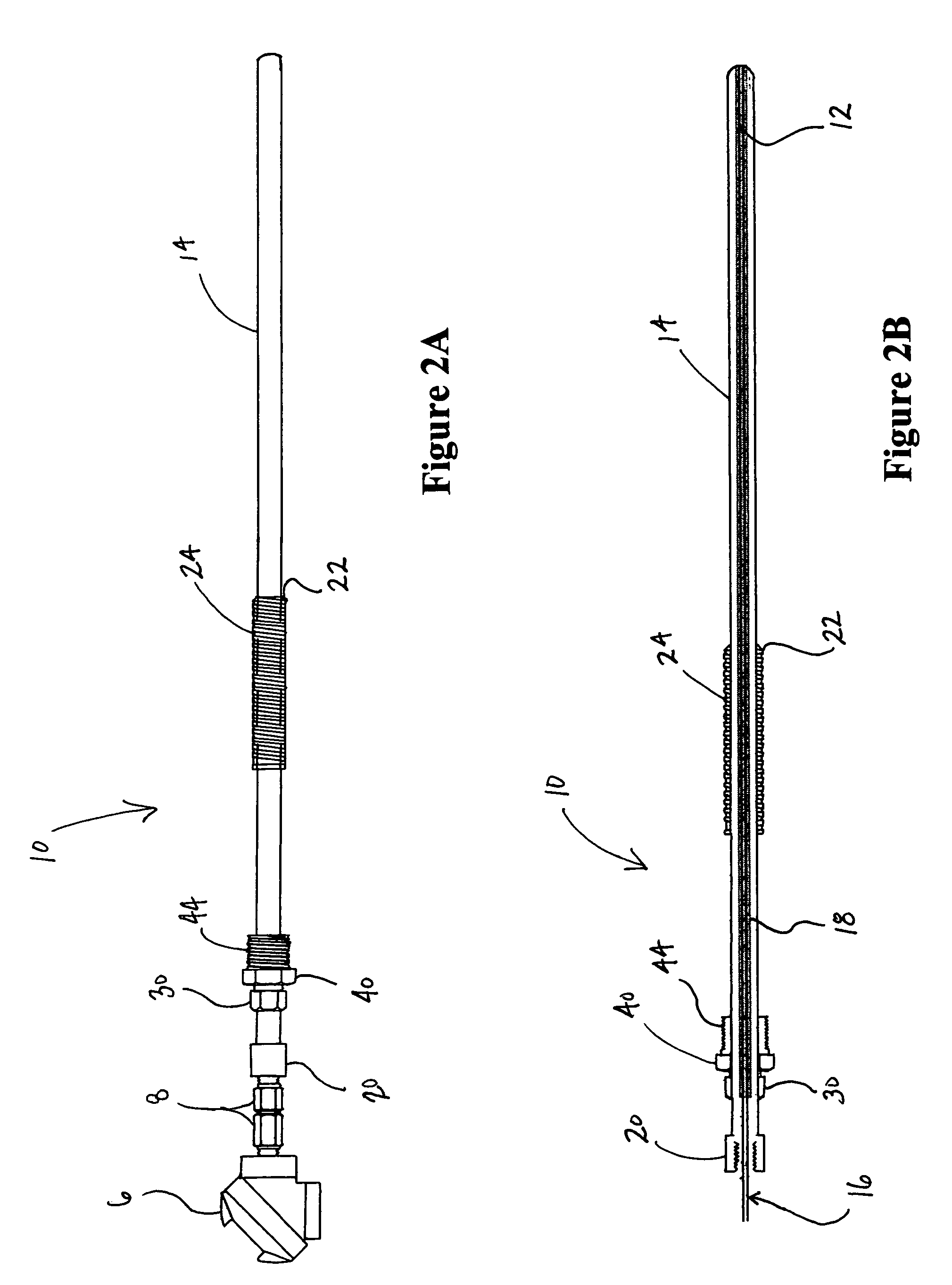 Adjustable length thermowell