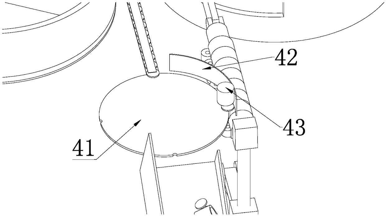 String clip nail feeding device