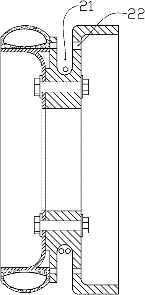 Wheel vehicle-based auxiliary device