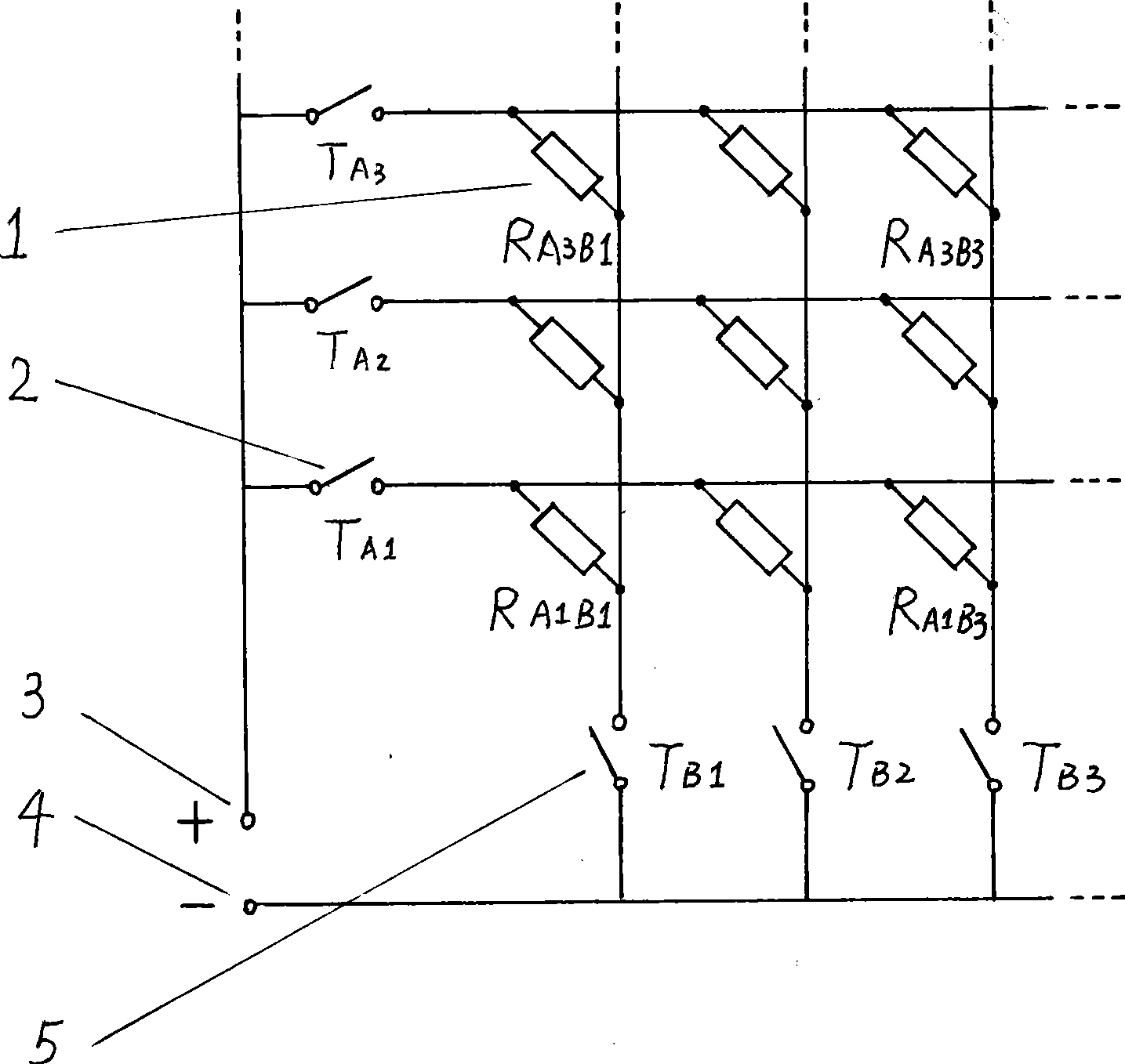 Asynchronous control stepping motor array