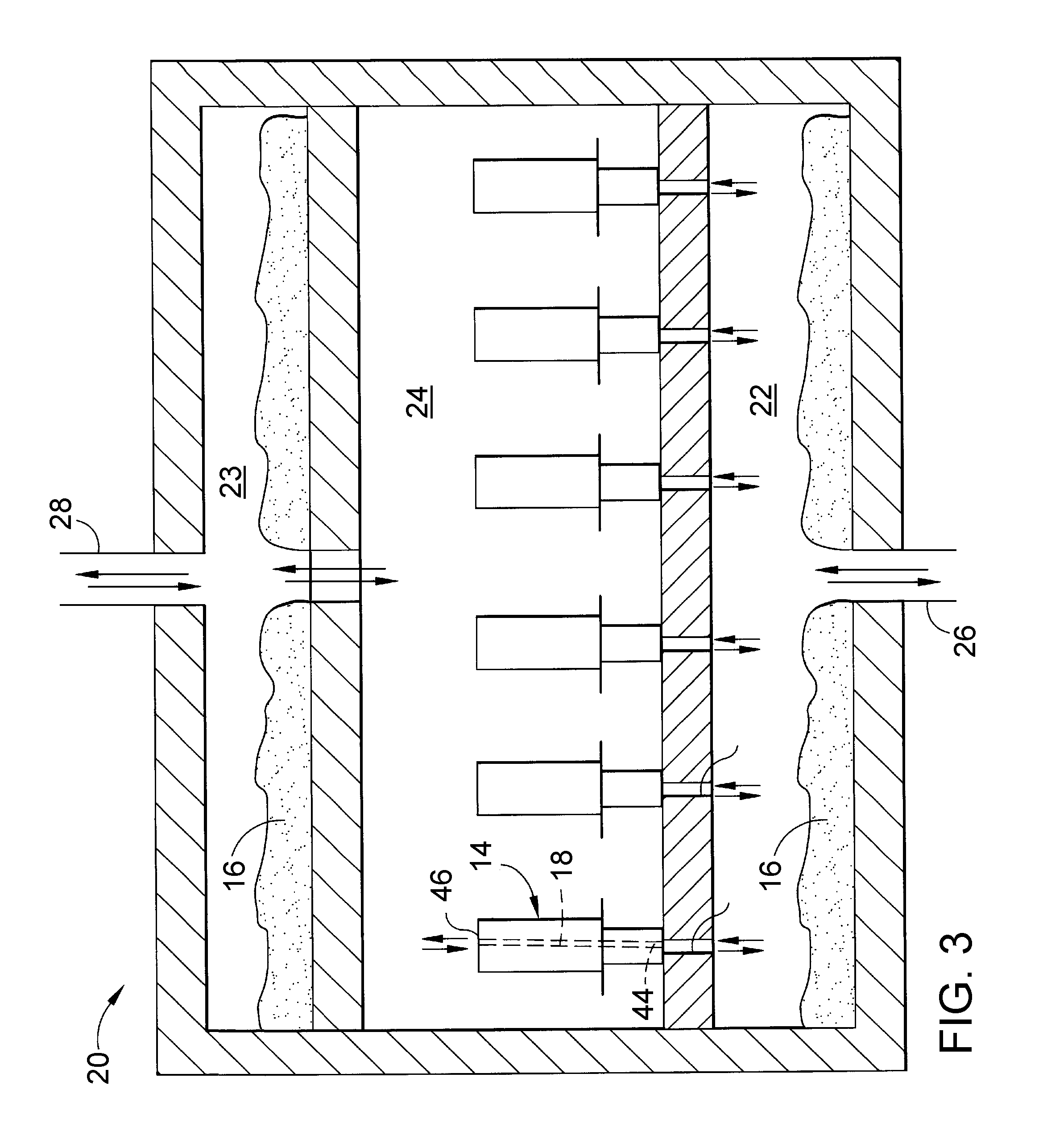 Method and apparatus for controlling diffusion coating of internal passages