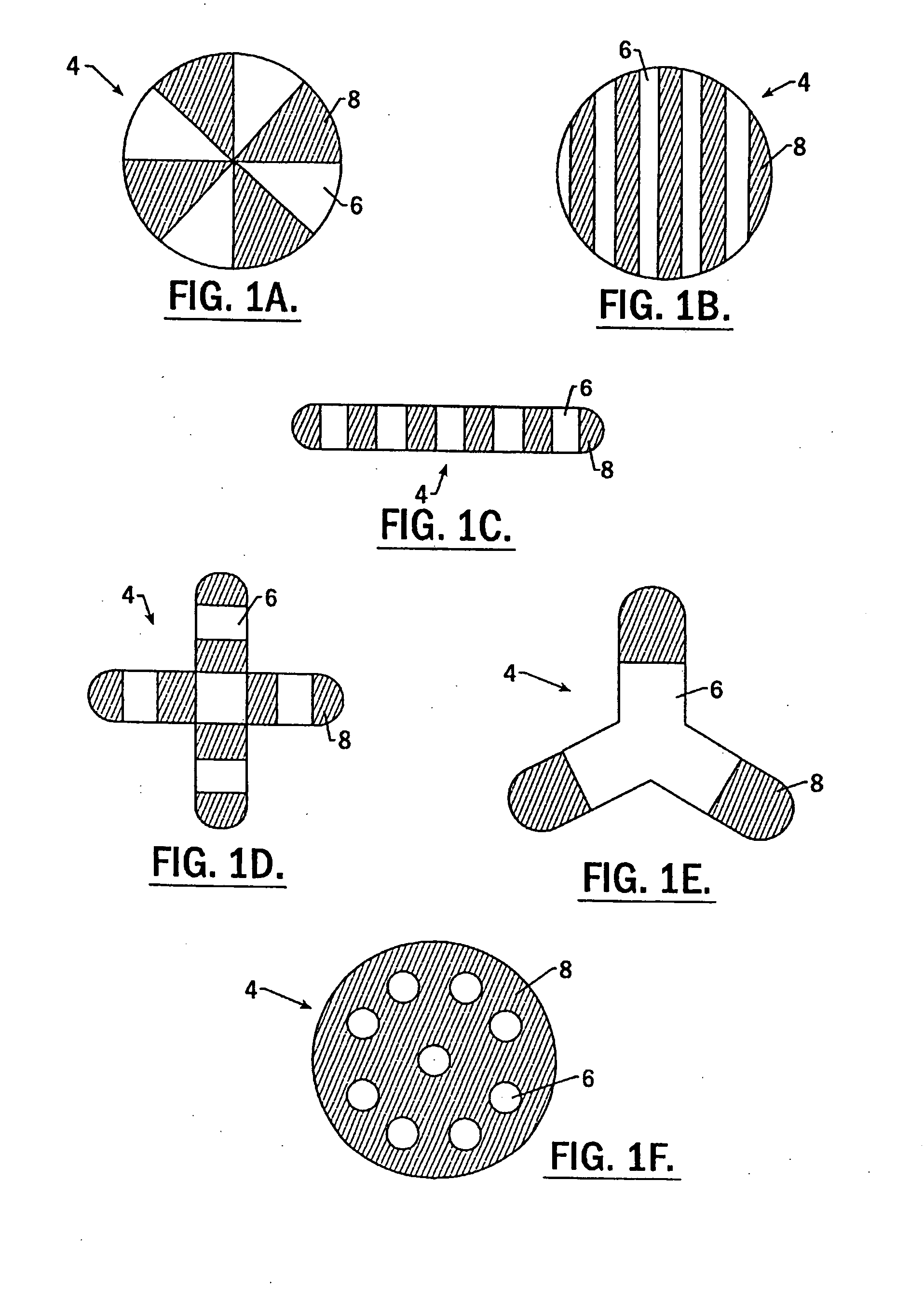 Soluble microfilament-generating multicomponent fibers