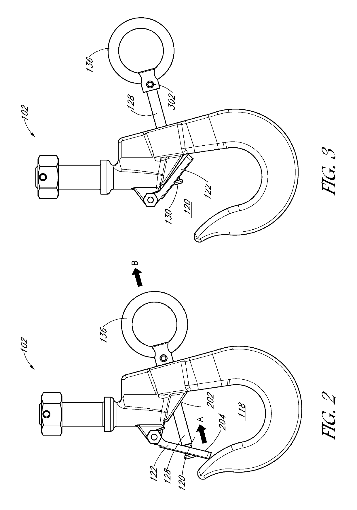 Spring-loaded safety latch release for power line hook