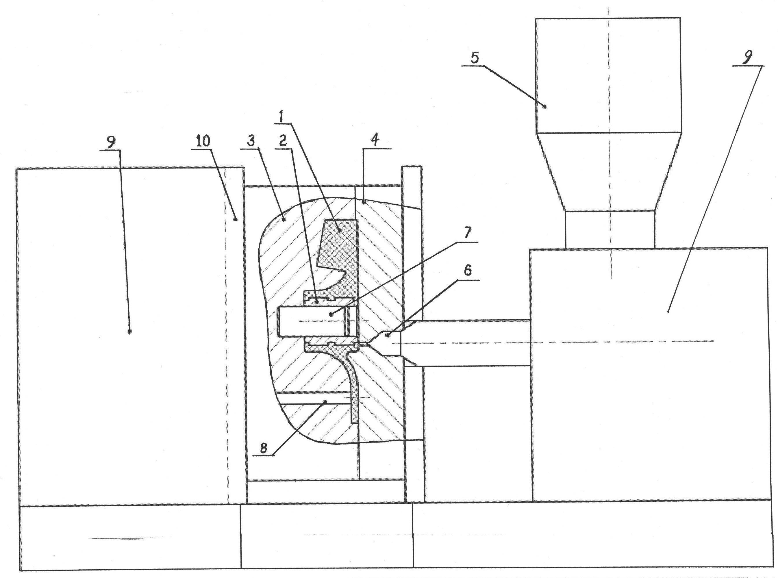 Water pump impeller made of polyphenylene sulfide (PPS) material and manufacturing method of water pump impeller