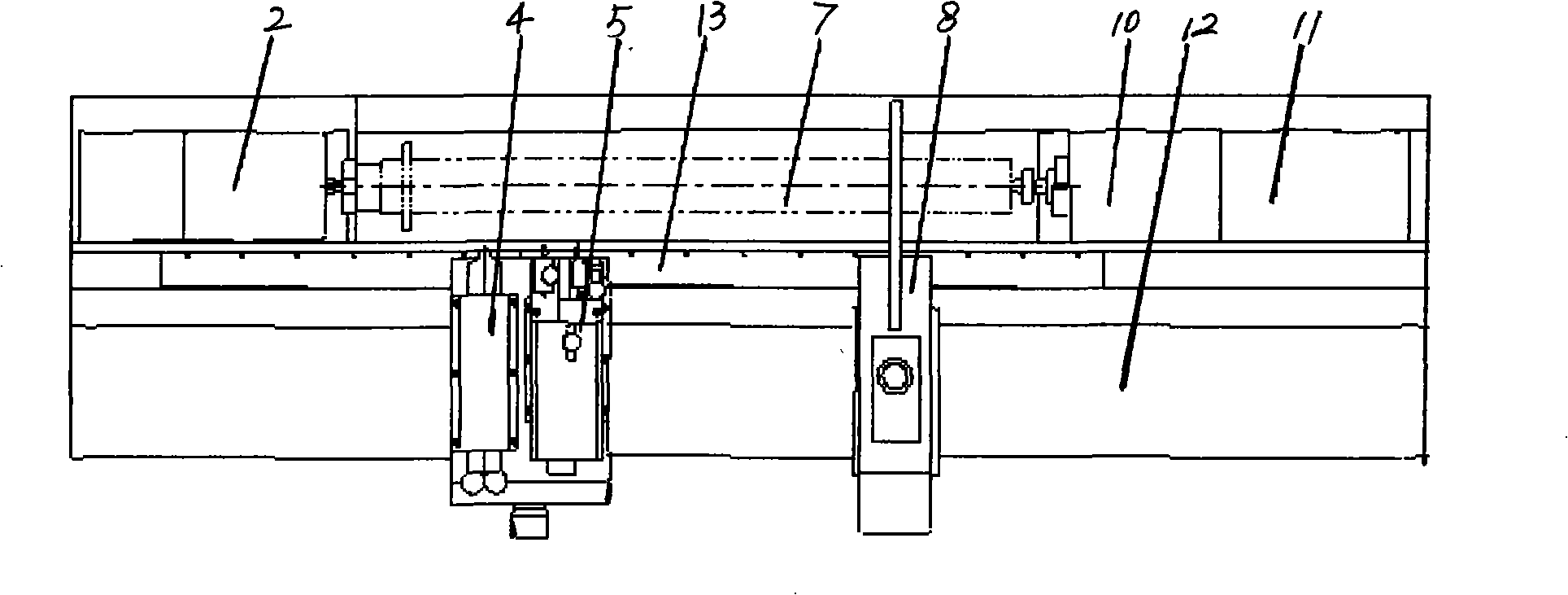 Synthetic inspection tester for shaft element