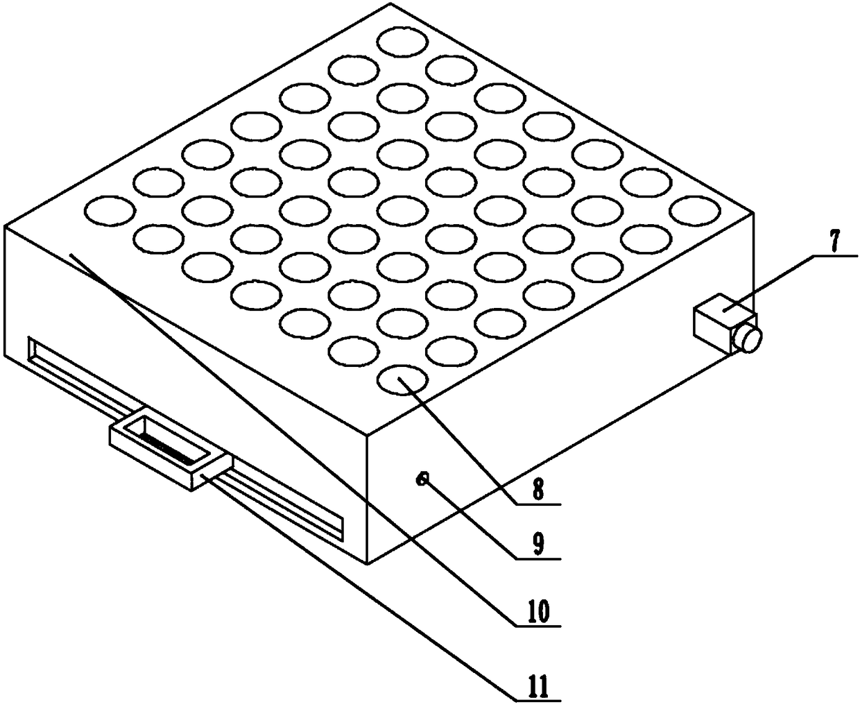 Chess board convenient for collection of chess pieces