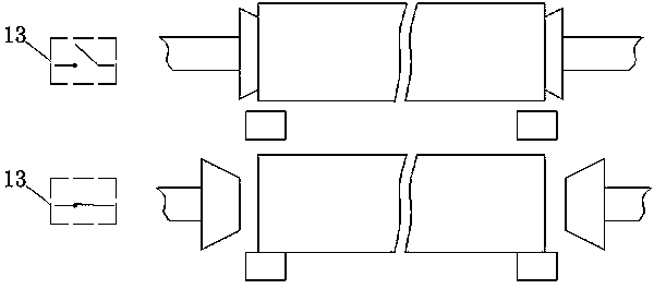 A control system for a film transport vehicle in a film production line