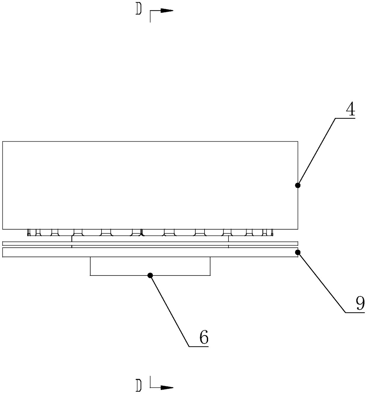 A brushless DC motor with hollow shaft