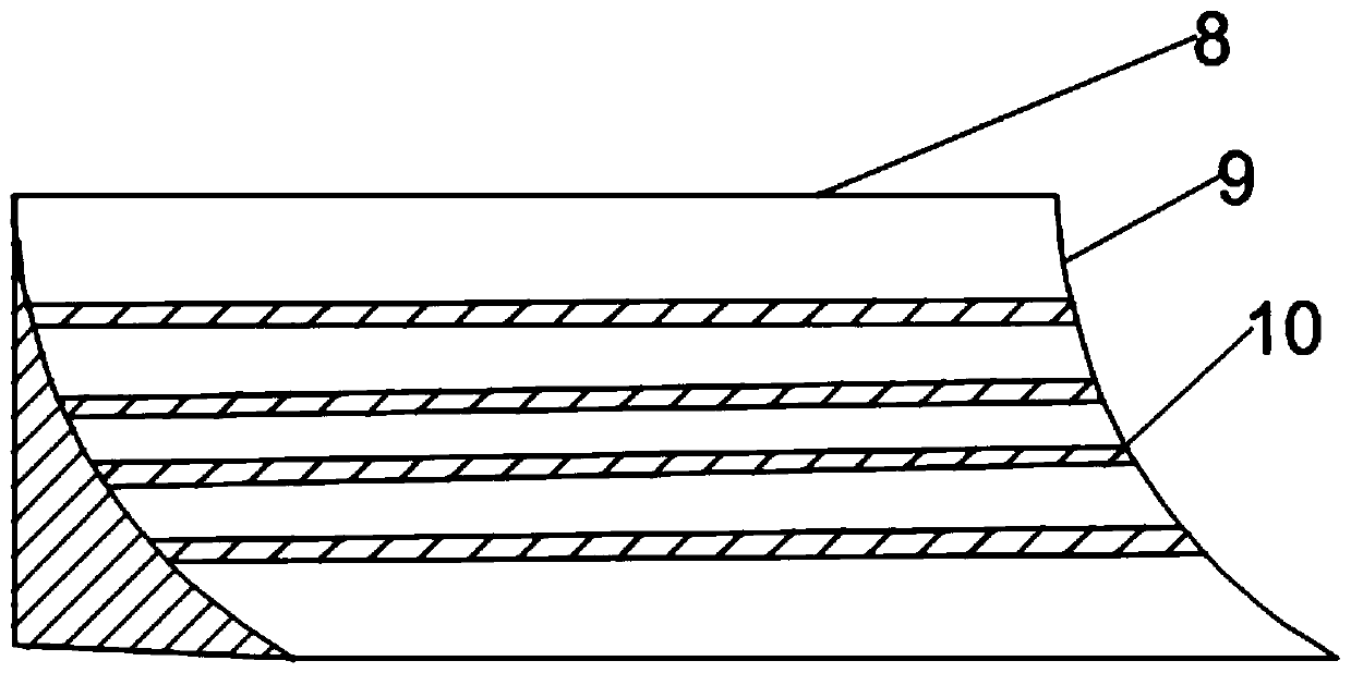 A trolley limit buffer device for bridge crane