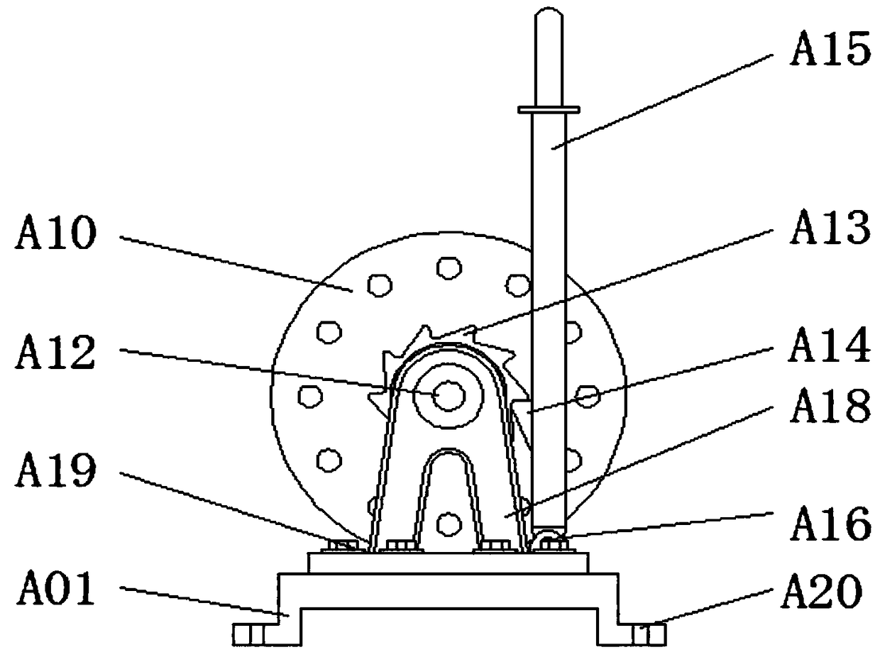 Crane with stable structure for assembling building