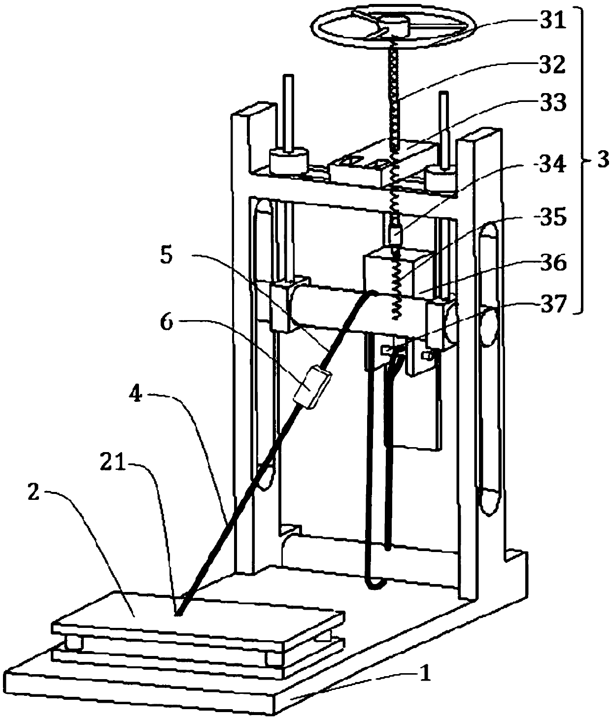 Generalized force loading multi-dimensional force platform calibration device and its calibration method