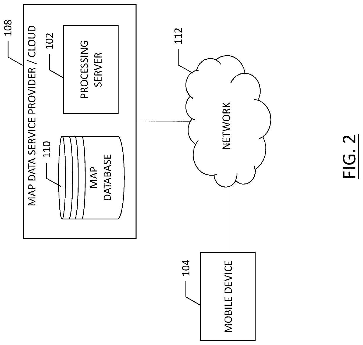 Map-centric map matching method and apparatus