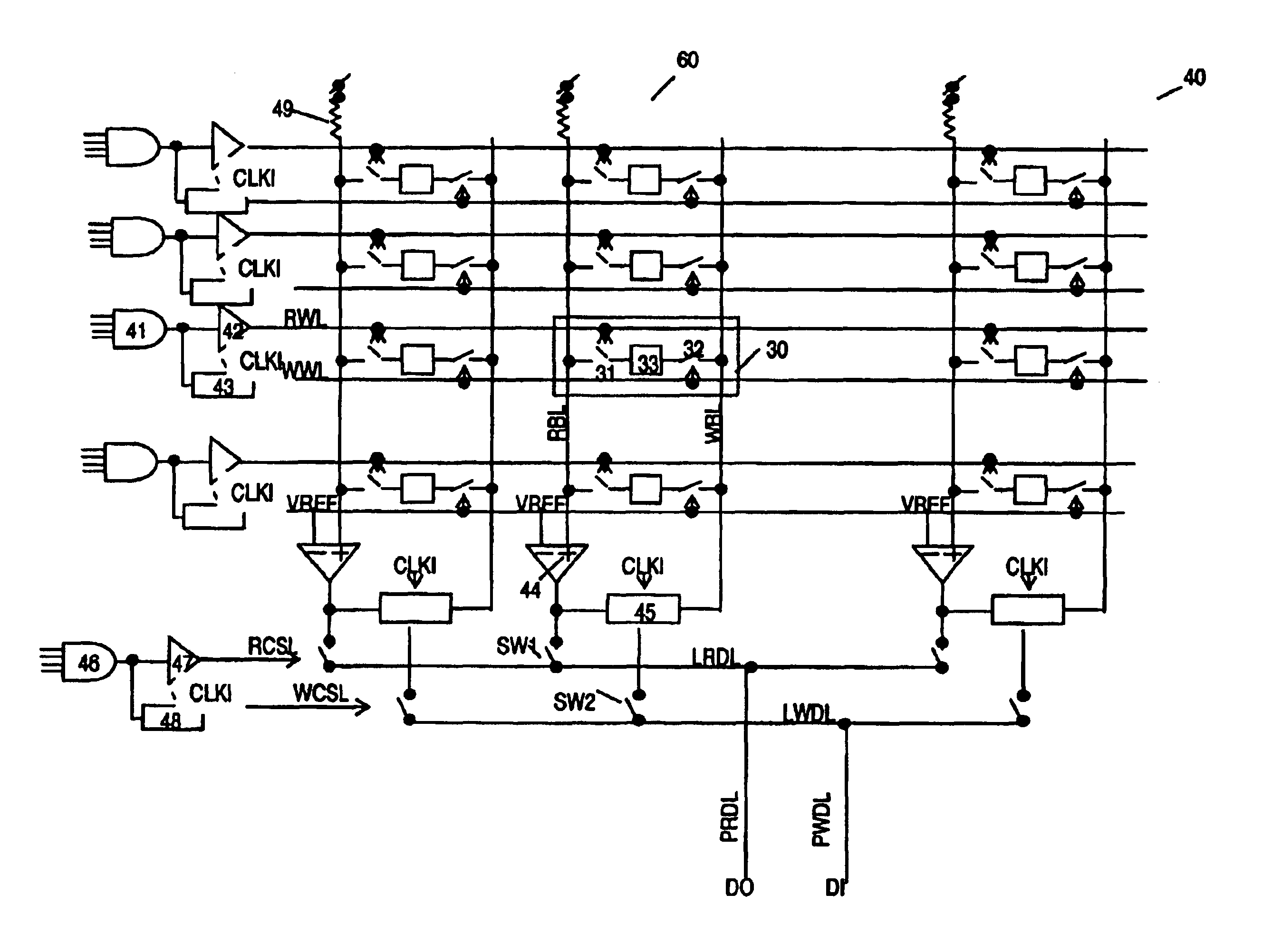 High performance gain cell architecture