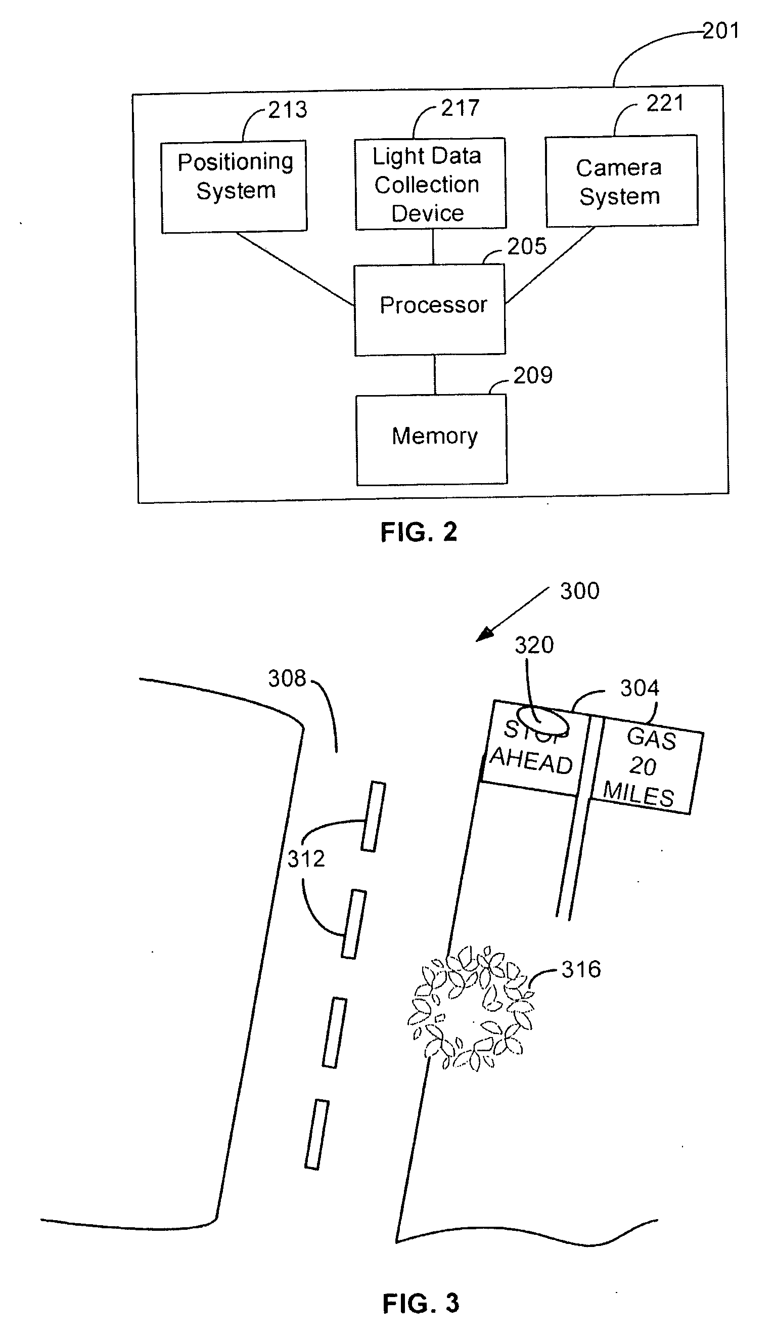 Determining Travel Path Features Based on Retroreflectivity