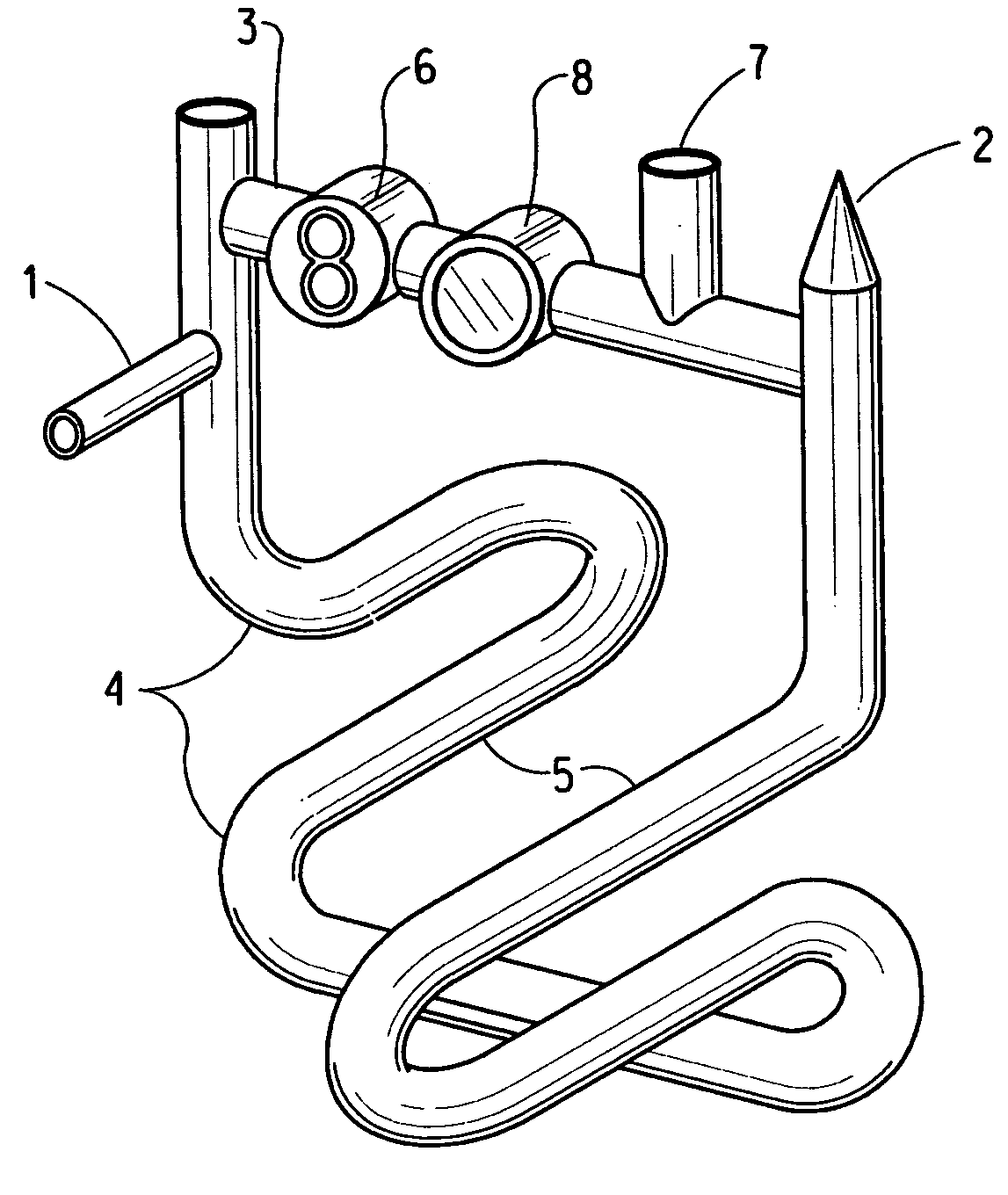 Device and method of producing low molecular polymers