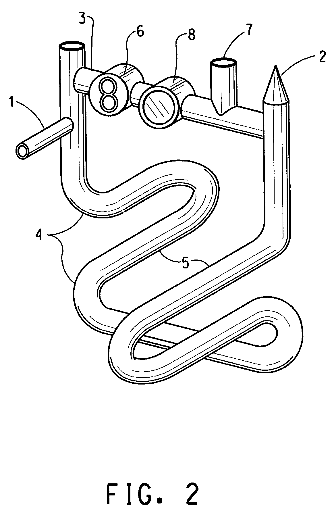 Device and method of producing low molecular polymers