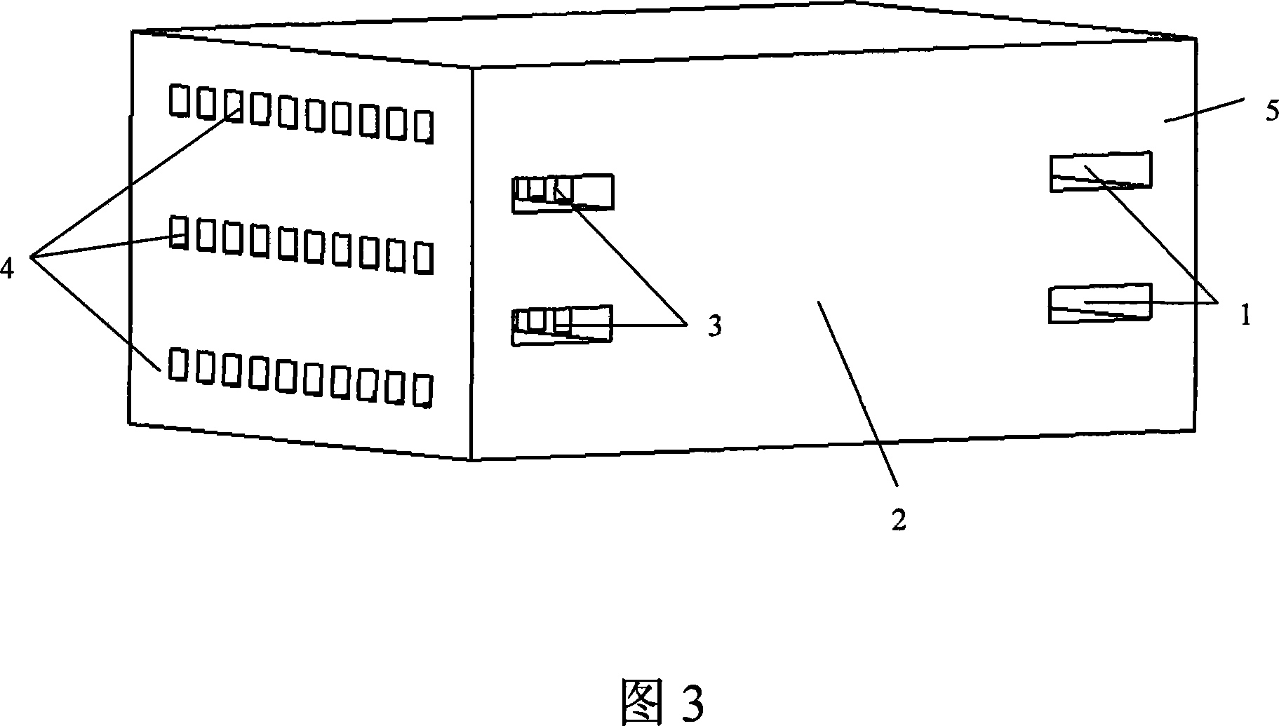 Continuous heat-storage type fume residual heat recovering device