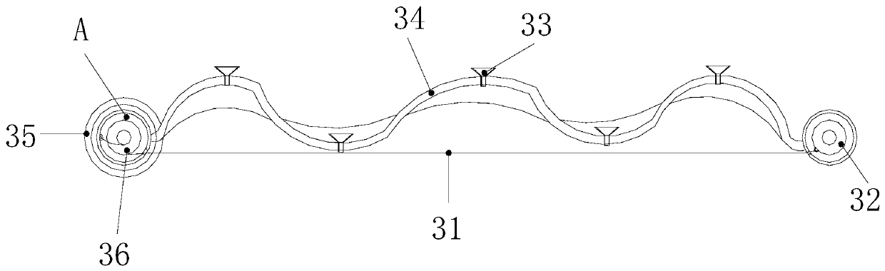 A cultivation device in a shed to increase the growth rate according to the living habits of loach