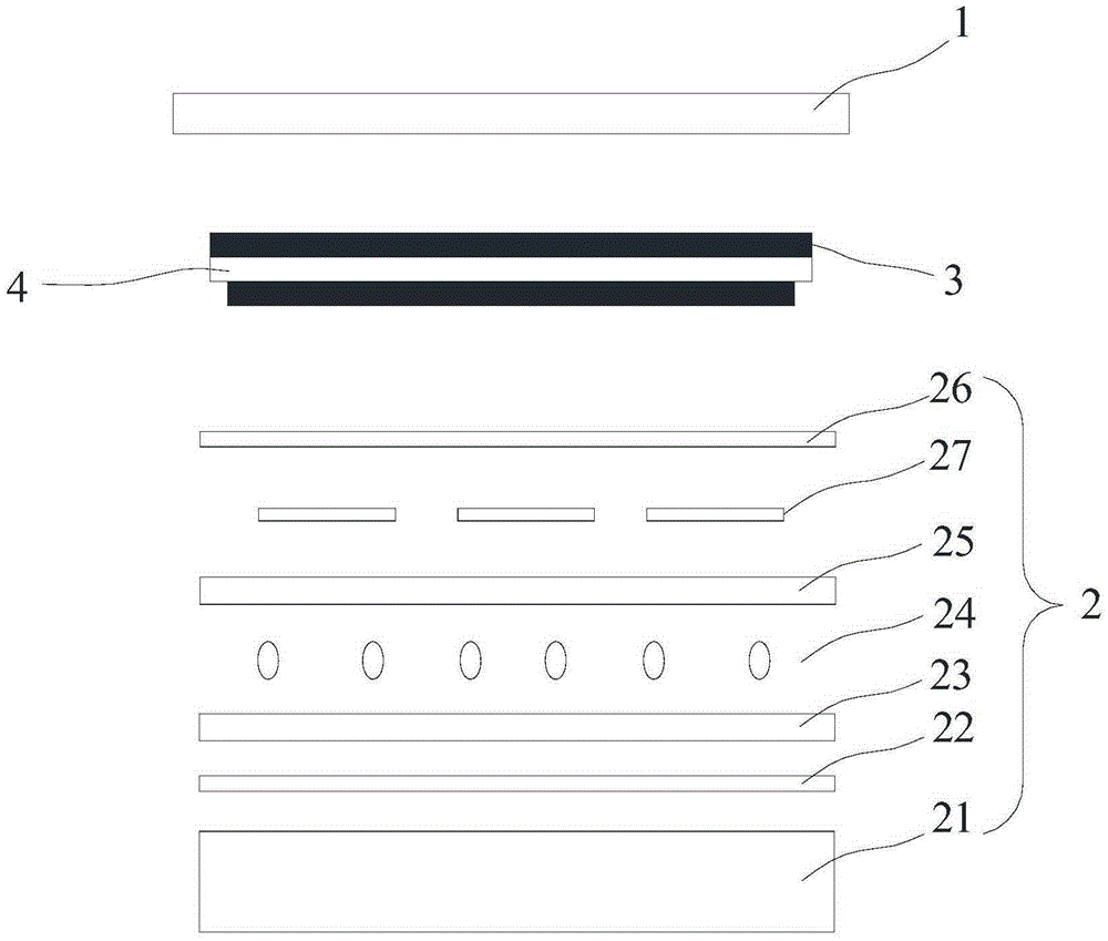 On-cell touch display screen and portable electronic product