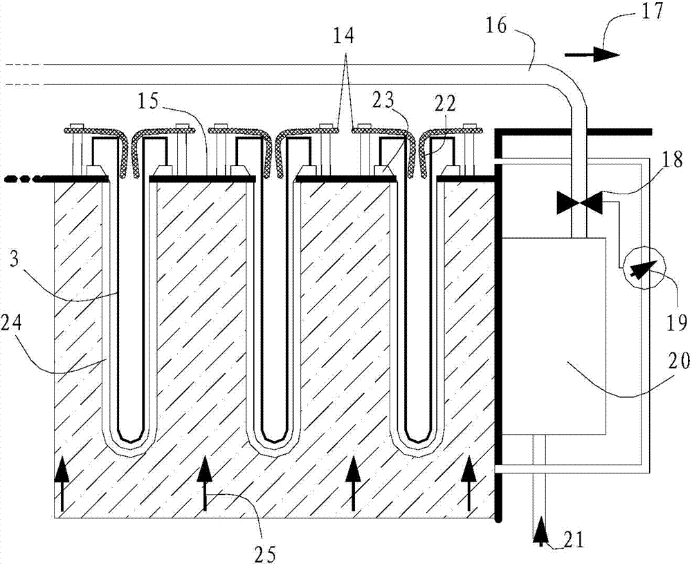 High-temperature dust-removing and coke-removing integrated purifying process of biomass crude gas