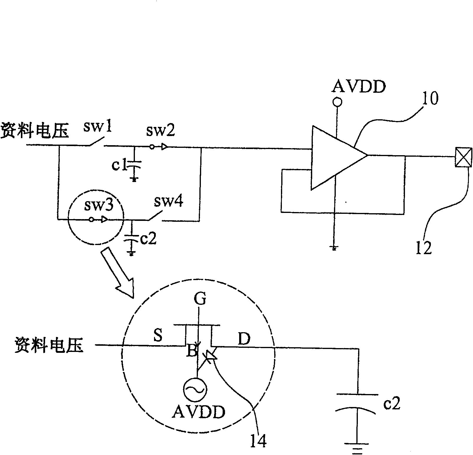 Adaptive compensation power-supply apparatus and its drive method