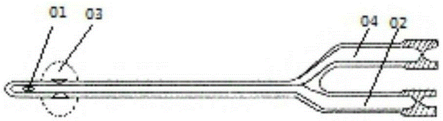 Double-cannula-type fistula-creating catheter