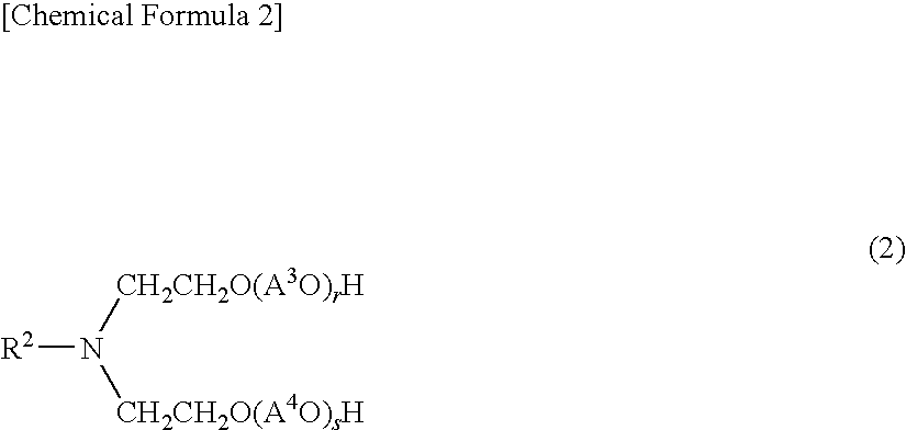 Aliphatic amine alkylene oxide adduct