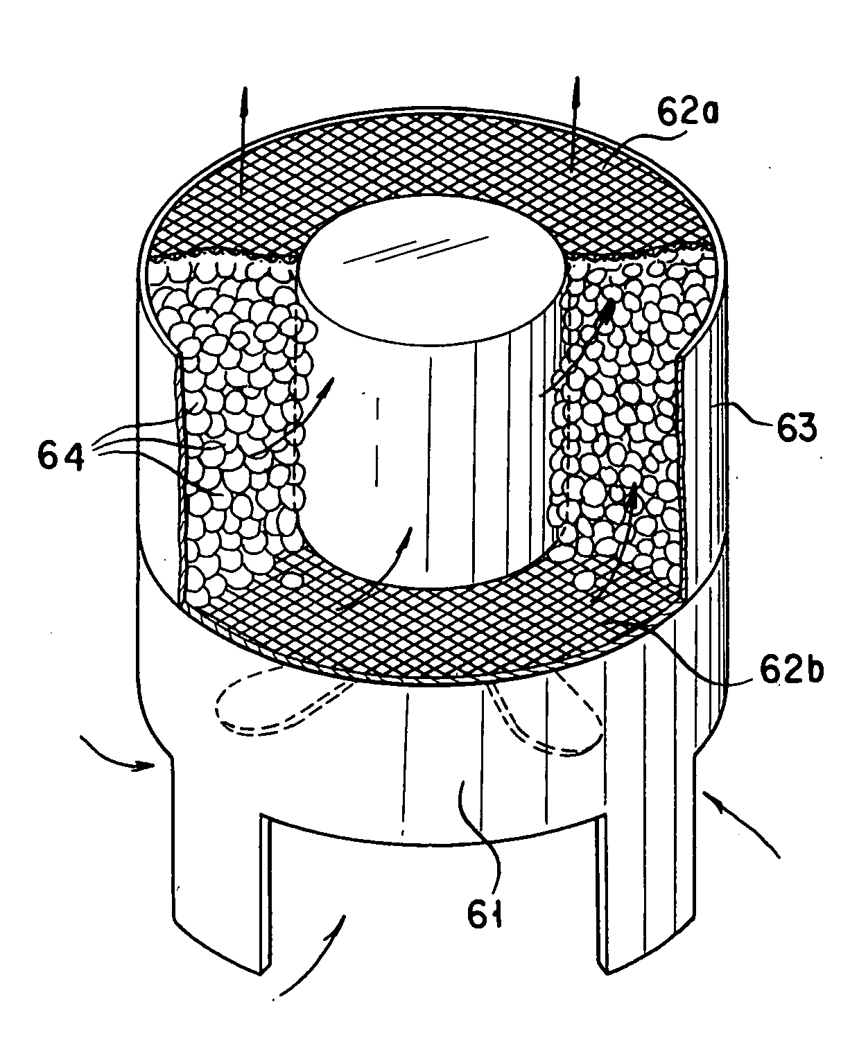 Fan type chemical diffusing apparatus