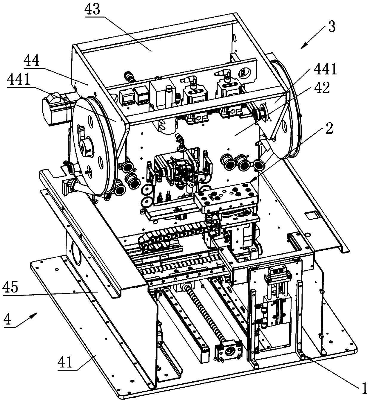 Glue wiping equipment