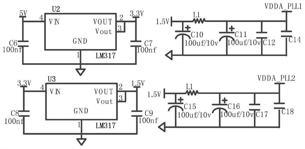 Multi-channel timing sequence time interval measuring device