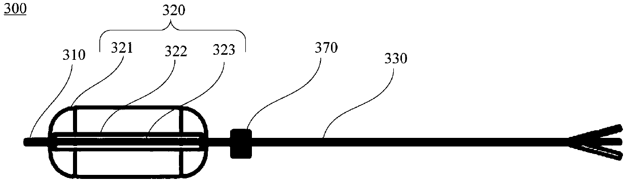 Stent conveying device and stent loading method