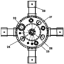 Sewage treatment system with nitrogen and phosphorus removal function