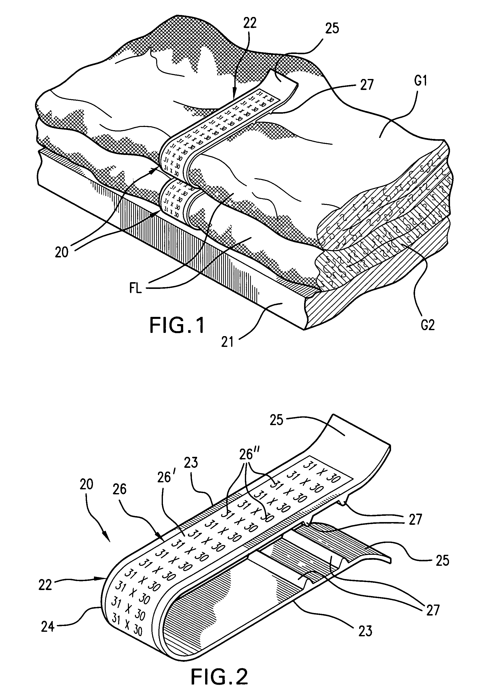 Garment marking clip