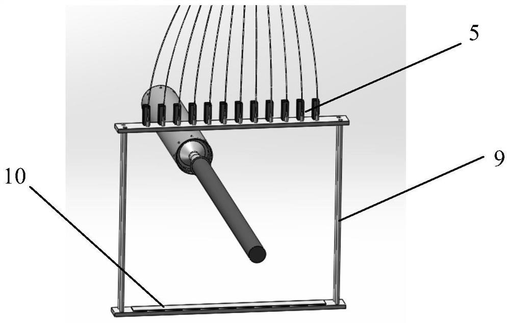 Engine plume field speed and temperature synchronous measurement system