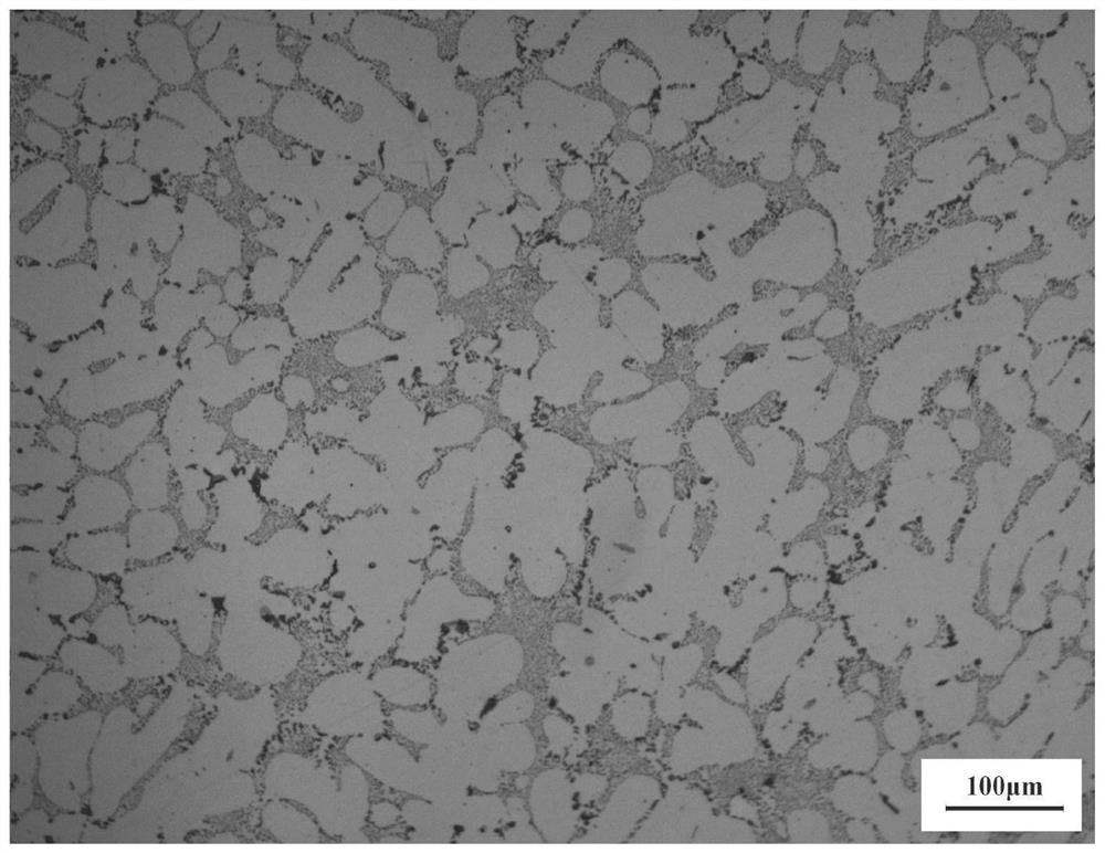 Preparation method of high-toughness heat-treatment-free material suitable for castings with various wall thicknesses