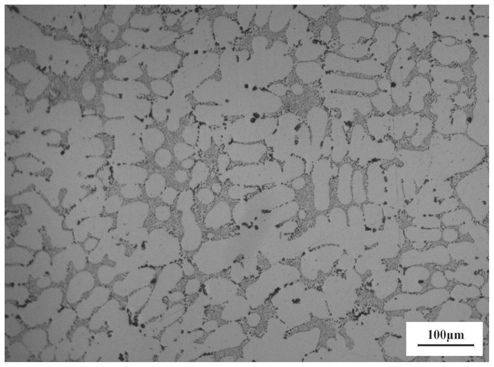 Preparation method of high-toughness heat-treatment-free material suitable for castings with various wall thicknesses